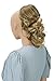 PRTTYSHOP Hair Piece Pony Tail Extension Draw String Voluminous Curly Heat-Resisting 14" light brown mix # 6T27 PH212