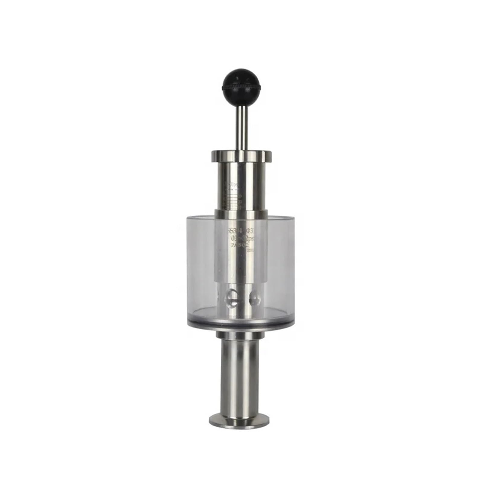 PXQCHAVLN Stainless steel DN32 triclamp tri clamp tri-clamp bunging valve