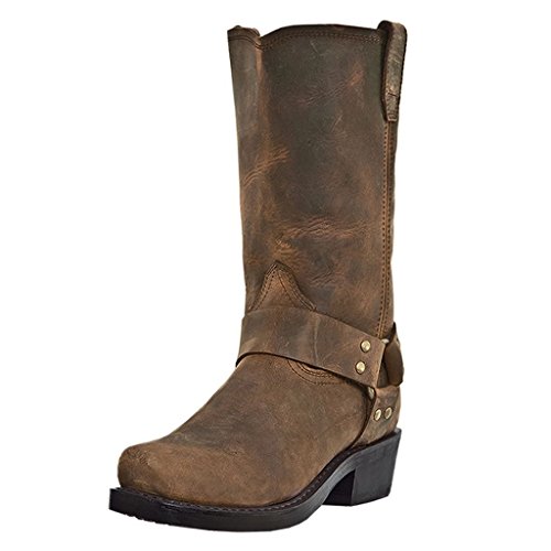 Dingo Men's Dean Western Boot,Brown,10 XW US