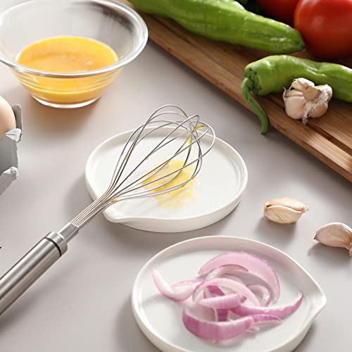 image for vancasso Starry Spoon Rest for Kitchen, 5.5 Inch Ceramic Spoon Rest fo