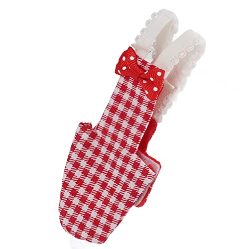Parrots-Diaper-Parrots-Pilot-Suit-Protective-Bowknot-Design-Waterproof-Tight-Elastic-for-Budgies-for-Parakeet-for-MacawL-Red-Grid