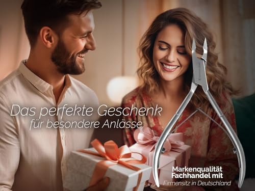 Nagelhautzange aus rostfreiem Edelstahl für präzise Nagelhautentfernung