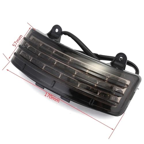 Luz trasera para Road King ideal para viajar seguro en rutas nocturnas de fin de semana 5