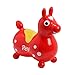 Ledraplastic 8002 Rody - Caballo de salto inflable, color rojo [Importado de Alemania]