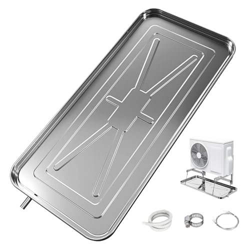 Bandeja de goteo de acero inoxidable de alta resistencia para aires acondicionados