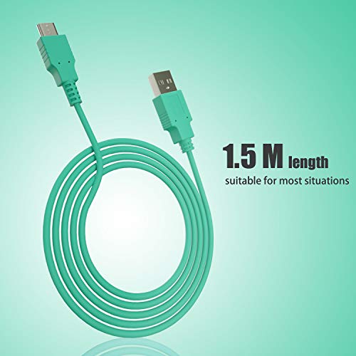 Chargeur USB C Nintendo Switch et câble Switch rapide 1.5m vert - 3
