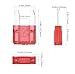 XJlSGXUSG 50Pcs 15Amp Mini Car Fuses, Blade Fuse Assortment Kit for Car, Marine, Truck, RV Fuse Replacement