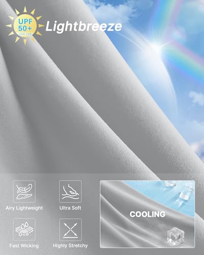 G4Free Lightbreeze UPF 50+ Womens Workout Tops Short Sleeve Half Zip Golf Shirts Loose Fit Athletic Gym Tshirts Running2