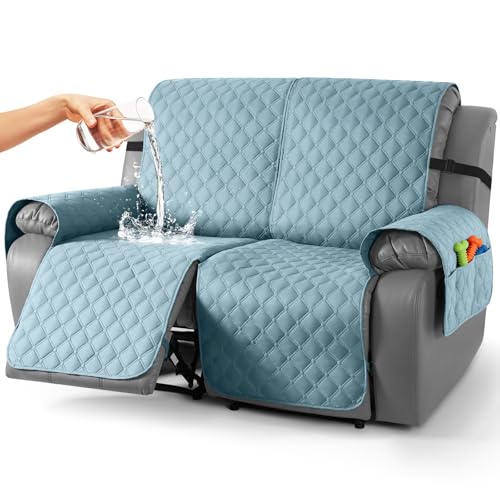 Image of TAOCOCO Waterproof Recliner Covers(Sky Blue, 2 Seater)
