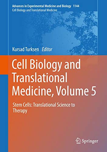 Buy Cell Biology and Translational Medicine, Volume 5 — BookShops.in
