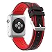 Produktbild Fmway Silikon Uhrenband Ersatz Armband mit Edelstahl Metall Schließe für Apple Watch Series 4 5 44mm Apple Watch Series 3/2/1 42mm