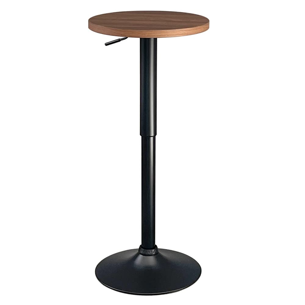 カウンターテーブル 丸 高さ調整 天板回転 ブラウン 【公式通販】 カウンターテーブル 丸 高さ調整 天板回転 ブラウン 【公式通販】