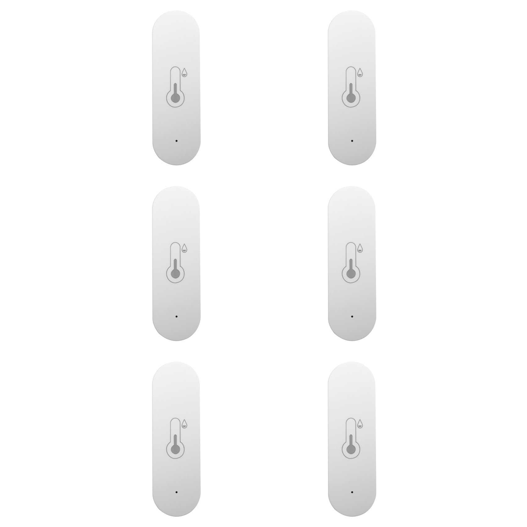 Jnchdghwa White 6X Sensor Wireless Connectivity User-Friendly App Smart Wifi Temperature And Humidity Sensor For Home Iot Device