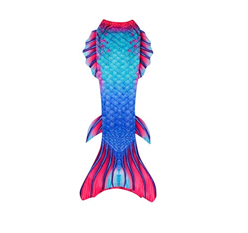 Fishtailfun Mermaid Swimsuit Costume Cosplay Mermaid Tails for Swimming for Girls, Princess Bikini Set