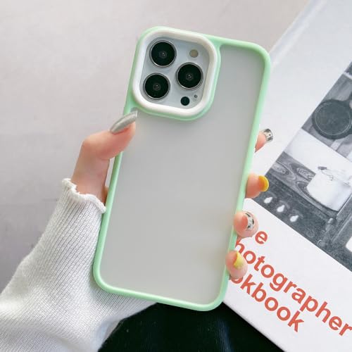 Coque iPhone 13 Pro Max antichoc acrylique vert contre les chutes
