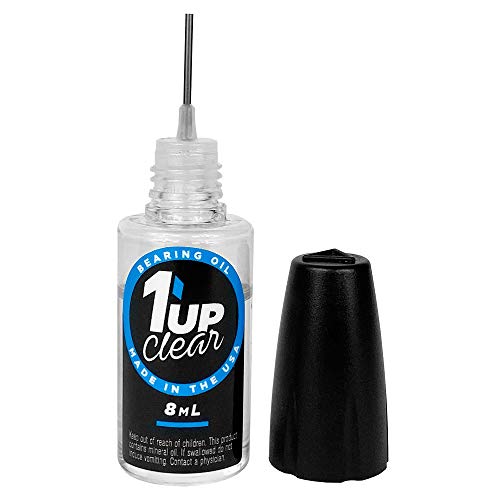 1up Racing Clear Bearing Oil - 8ml Oiler Bottle - 120202