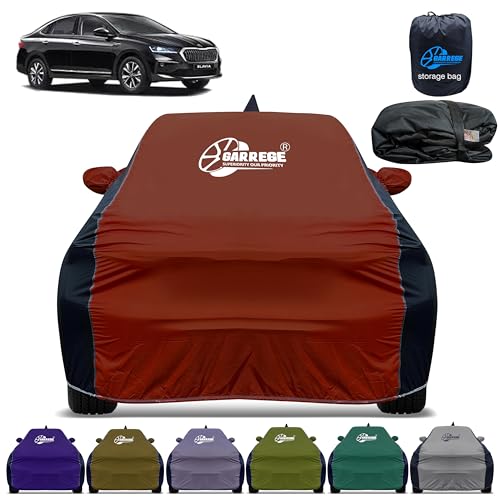 Image of Car Cover for Skoda Slavia All-Weather & Scratch Protection with Mirror & Antenna Pockets | Washable Fabric | Custom Fit | Premium Multicolor | We Send Any One Color from Showing Image