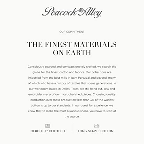 Peacock Alley Chelsea Towels - Luxury Towels With Zero Twist Technology - 100% Long Staple Cotton Fluffy Lightweight Towels - Bath Sheet (White) #TOP6