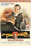 Goldfinger - James Bond 007 Movie Poster - Sean Connery - US Version #2-24 x 36 Inches (US)