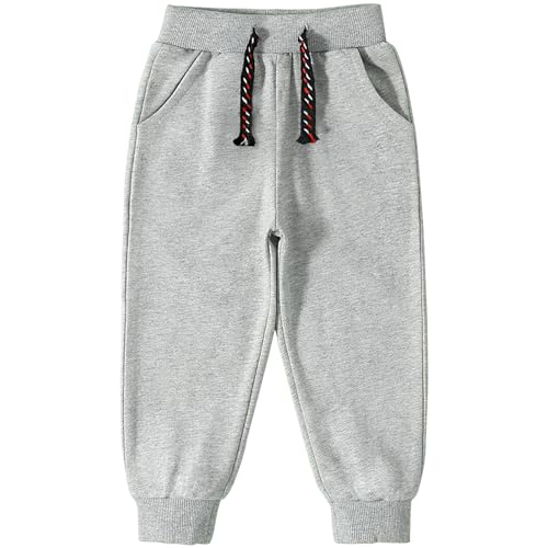 Bumeex Baby and Toddler Boys' 2-Pack Pull on French Terry Pants 1-7Y3