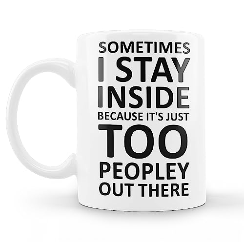 STORE INDYA Ceramic Mug with Printed Positive Quote – Motivational Tea & Coffee Cup, Funny Inspiring Quote for Daily Motivation – White Ceramic Mug for Dad