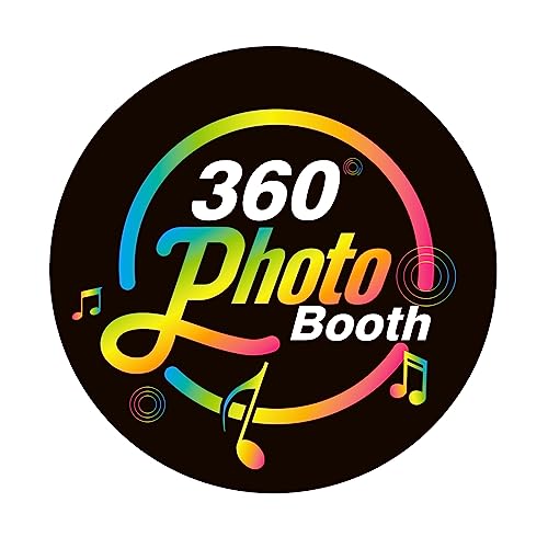 360 Photo Booth Logo SIOXCFZ fits 26.8 31.5 39.4 45.3 Custom