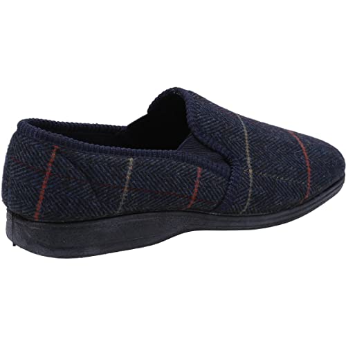 Mitchell Slip-on Slipper Navy : pantoufles pour vos moments de détente au salon