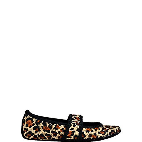 Women's Adult Betsy Lou Sandals Slippers Small US Women/Leopard