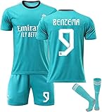 [El paquete incluye] camisetas para niños y adultos. Camiseta + pantalones cortos + varios calcetines, equipos de fútbol perfectos, relación de precios de calidad, adecuado para niños y adultos, equipos de fútbol preparados con precisión para sus hijos y su familia