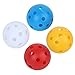 JTLB Eurohoc Ball Hollow 20Pcs Mixed Color Plastic Airflow Hollow Training Ball Indoor Sports Practice Accessories