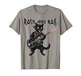 Photo Gallery vintage rock guitarist cat rock and roll guitar rocker maglietta Photo Gallery vintage rock guitarist cat rock and roll guitar rocker maglietta