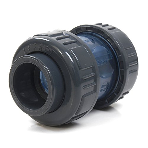 PVC Check Valve 2 with Clear Adhesive Uffen