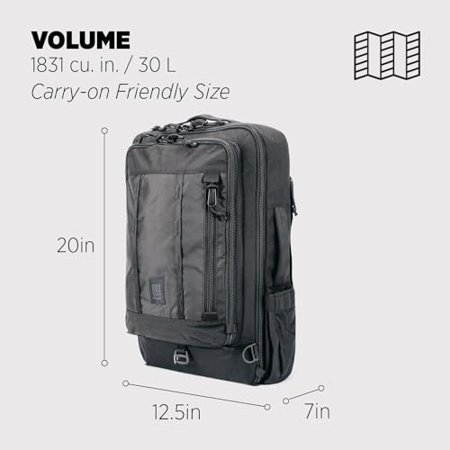 Topo Designs unisex-adult Global Travel Bag Luggage- Carry-On Luggage