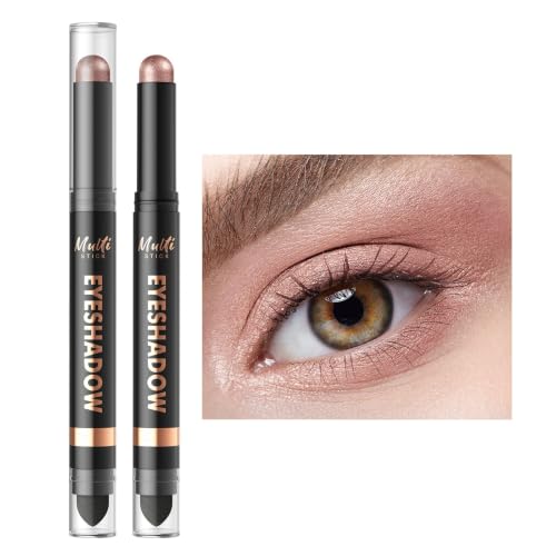 Image of Dual-Ended Cream Eyeshadow Stick, Shimmer Waterproof Eye Shadow