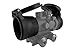 Monstrum Rubberized Flip-Up Rifle Scope Lens Covers (Objective Bell | 49-54 mm/1.9-2.1 inch Diameter)