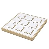 18 Steckplätze - Unser Schmuckclip verfügt über 18 Steckplätze, sodass Sie Ihre Ohrringe einfach organisieren können. Es zielt auch darauf ab, Ihre Artikel an Ort und Stelle zu reparieren und alle Ohrringe kratzfrei zu machen. Warum fügen Sie dies nicht Ihrer Garderobe hinzu?