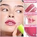 Meilury 6 PCS Hydrating Lip Oil, Big Brush Head Lip Glaze Shiny Transparent Lip Glow Oil, Nourishing & Non-sticky Long Lasting Fresh Clear Smooth Lip Care Plumping Lip Oil (SET B)
