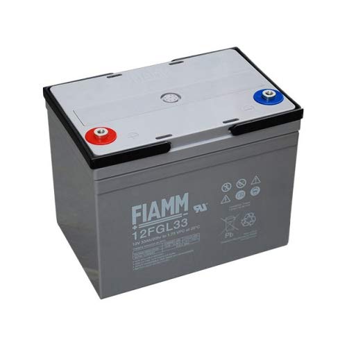 FIAMM 12 fgl33 Accumulateur de 12 V, Noir