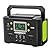 GENSROCK Portable Power Station, 110V/300W Pure Sine Wave Solar Generator, 222Wh Backup Lithium Battery With AC Outlet/QC 3.0/Type-C/LED Light for CPAP Family Emergency Outdoor Camping RV Travel.