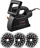 Dnipro-M Rozadora de pared 1800W, con aspiración de polvo y arranque suave. Incluye 3 discos. GS-15