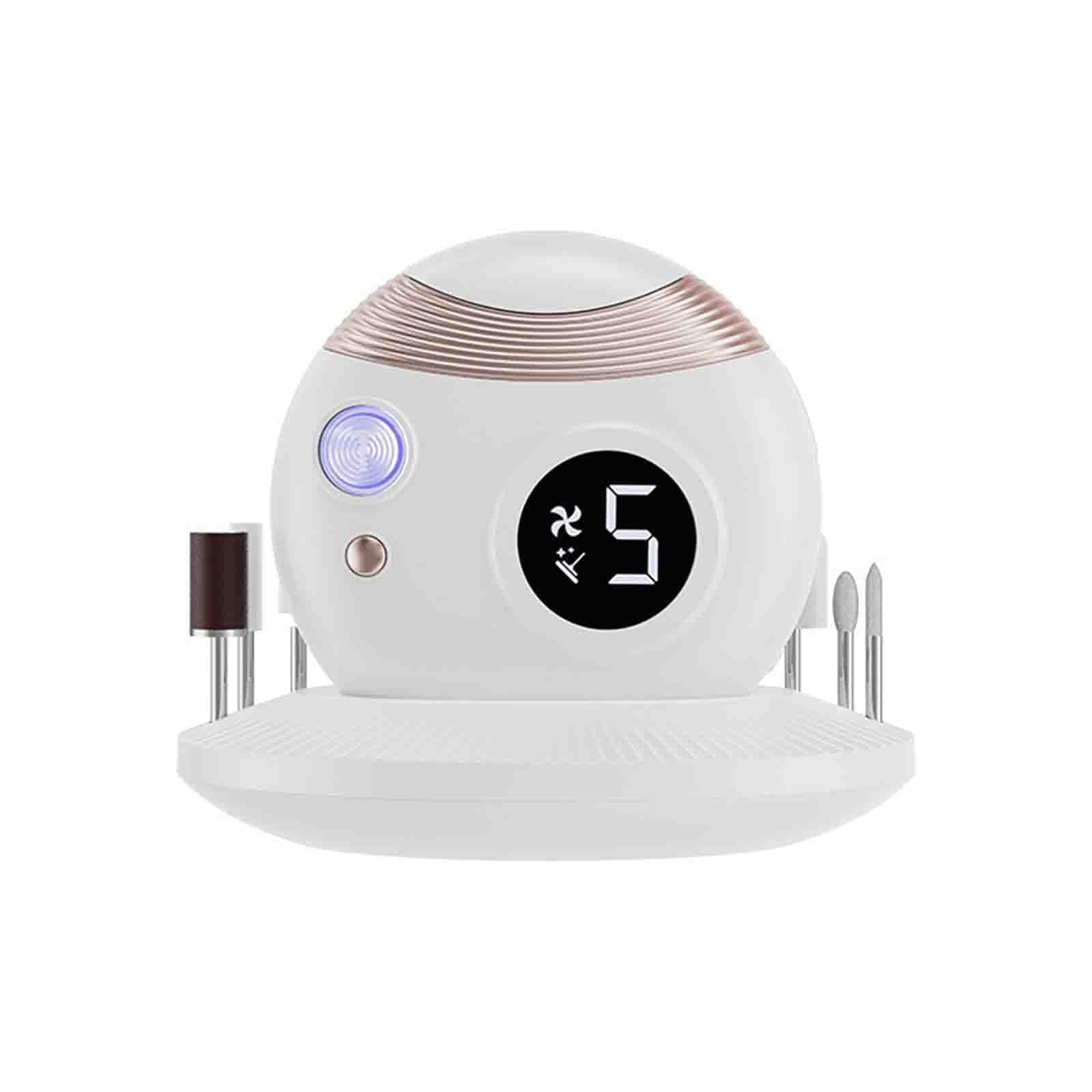 Azonee Electric Automatic Nail Clipper, Nail Drills Electric, Nail Trimmer for Adults for Seniors, Nail Scraps Storage,USB Rechargeable Safety Fingernail Trimmer for Men Women Elderly File