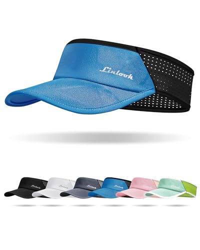 Image of Sports Sun Visor for Men & Women Breathable Mesh, Stretchy Foldable Cooling Visor Hat for Running, Golf, Tennis, Hiking