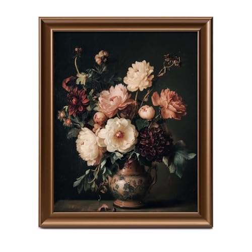 Vintage Gothic Canvas Wall Art - Dark Academia Rustic Decor