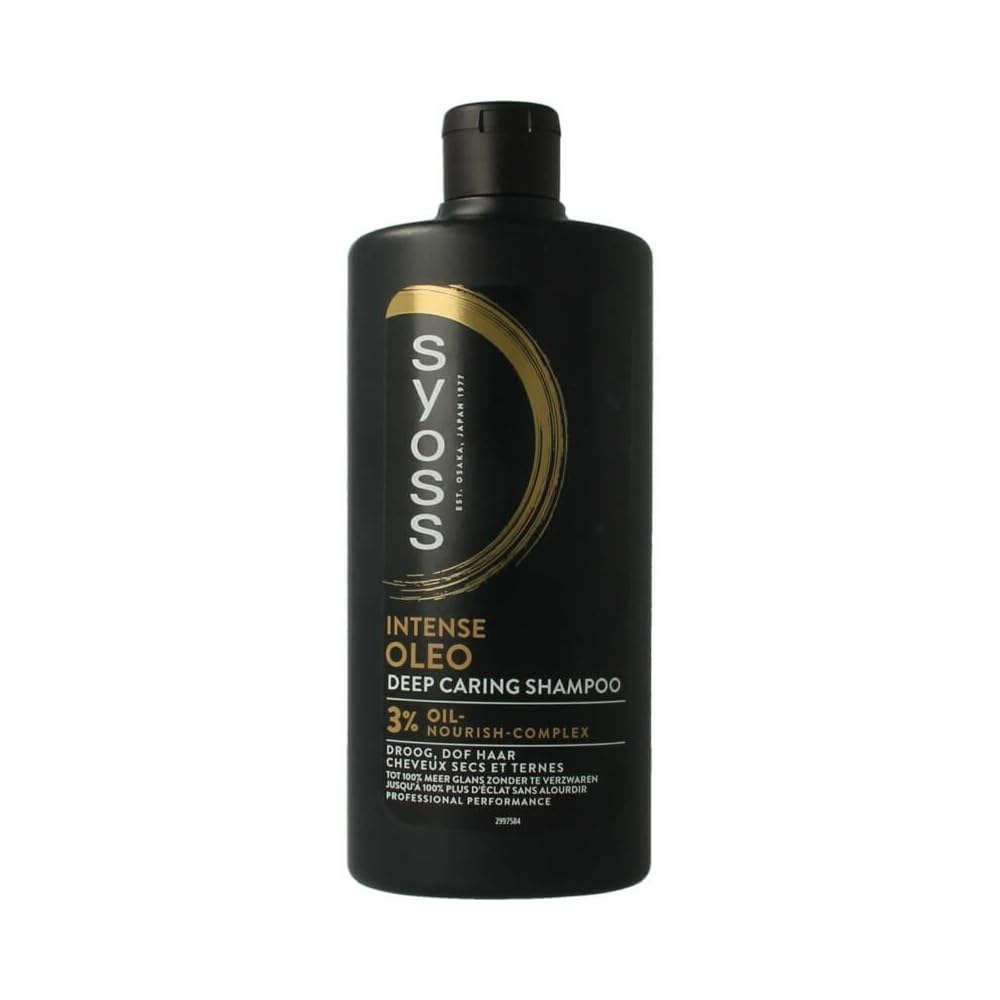 Syoss Lot de 6 shampoings Oleo Intense pour cheveux secs et ternes 440 ml