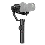 Zhiyun Crane 2 - Estabilizador de 3 ejes  con control motor para cámaras Reflex o EVIL (batería de hasta 18h de duración, soporta entre 500-3200g de peso), color negro