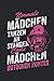 Normale Mädchen tanzen an Stangen, coole Mädchen rutschen runter: Feuerwehrfrau Notizbuch - Toller linierter Notizblock für Mädchen und Frauen aus der freiwilligen Feuerwehr