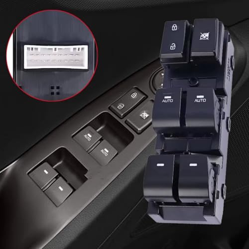 Interruptor ventanilla principal soluciona fallos de cristales en Hyundai Ioniq delantero 2