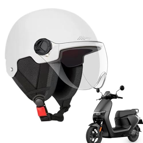 Casco eléctrico para scooter ajustable ligero protección UV bicicleta niños mujeres adultos