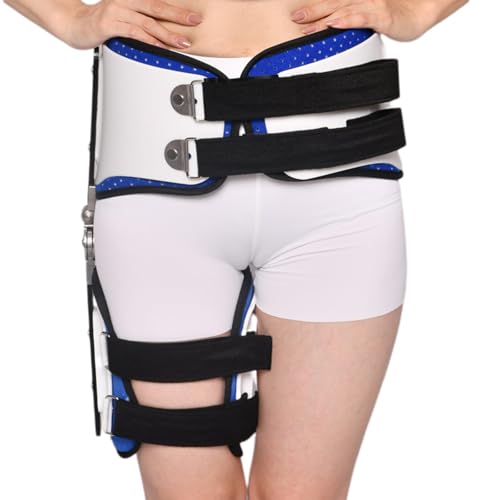 SFKLYU Español:Ortesis Cadera Ajustable Abducción Estabilizador Cadera Dispositivo Fijación Protección Articulaciones Soporte Órtesis Cadera Aliviar Dolor Ciática Articulaciones,A Right