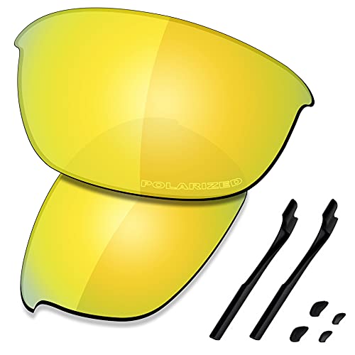 Image of SAUCER Premium Replacement Lenses & Rubber Kits for Oakley Half Jacket 2.0 OO9144 | UV400 Protection, Anti-Scratch
